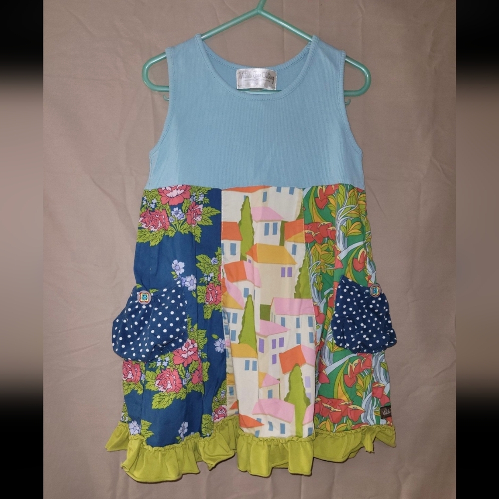 Matilda Jane Bay Winds Tank Dress (Size 4)
